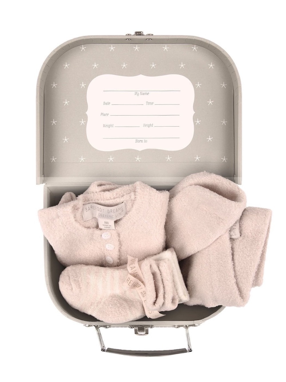 Barefoot Dreams Infant Set in Pink
